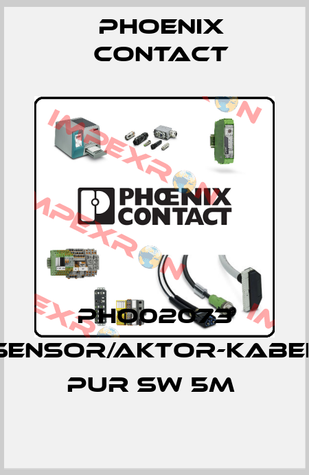PHO02073 Sensor/Aktor-Kabel PUR sw 5m  Phoenix Contact
