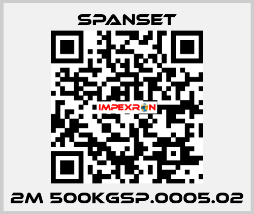 2M 500KGSP.0005.02 SpanSet