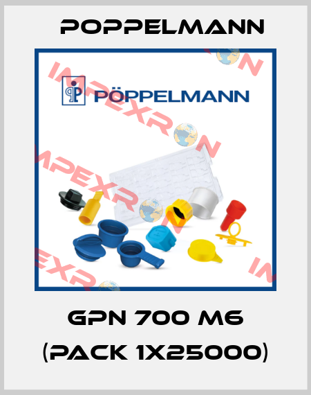 GPN 700 M6 (pack 1x25000) Poppelmann