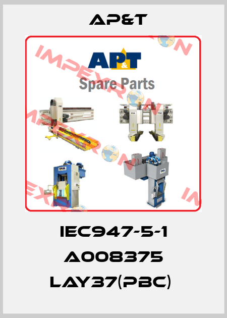 IEC947-5-1 A008375 LAY37(PBC)  AP&T