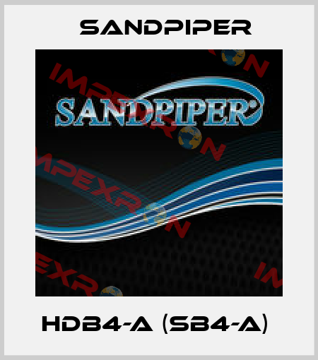 HDB4-A (SB4-A)  Sandpiper