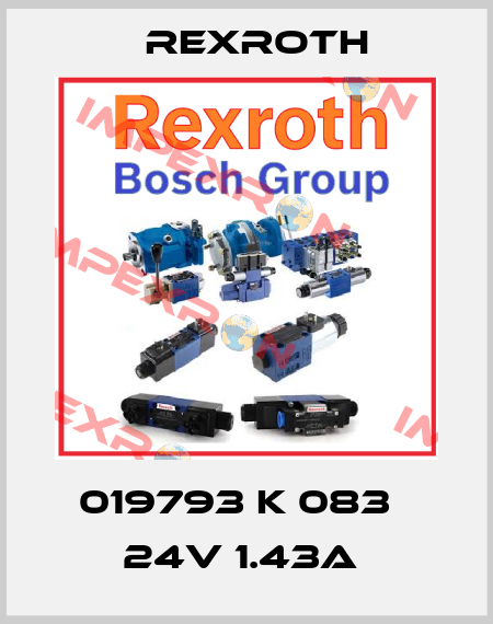 019793 k 083   24v 1.43A  Rexroth