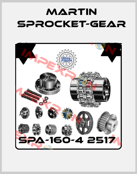SPA-160-4 2517  MARTIN SPROCKET-GEAR