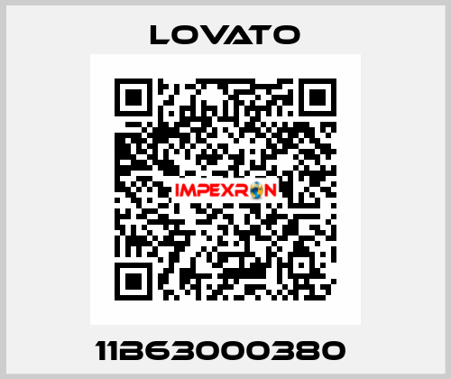 11B63000380  Lovato