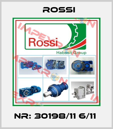 Nr: 30198/11 6/11  Rossi