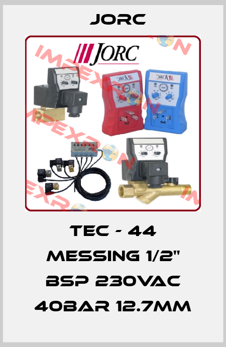 TEC - 44 MESSING 1/2" BSP 230VAC 40BAR 12.7MM JORC