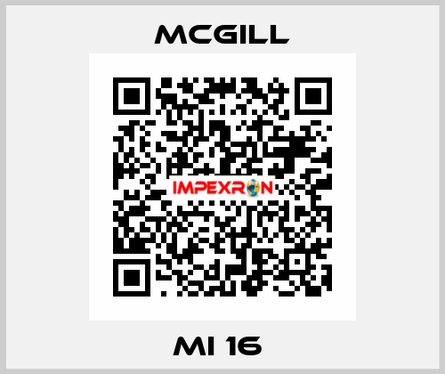 MI 16  McGill