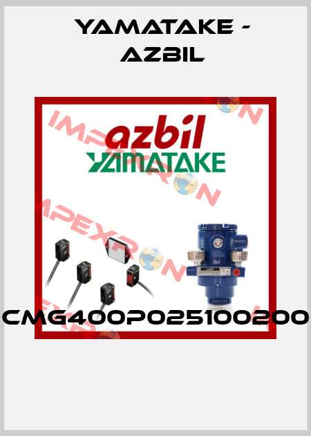 CMG400P025100200  Yamatake - Azbil