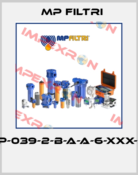 FMP-039-2-B-A-A-6-XXX-P01  MP Filtri