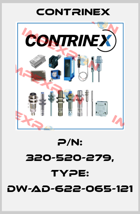 p/n: 320-520-279, Type: DW-AD-622-065-121 Contrinex