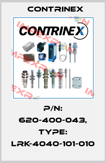 p/n: 620-400-043, Type: LRK-4040-101-010 Contrinex