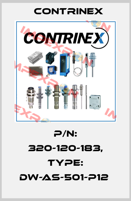 P/N: 320-120-183, Type: DW-AS-501-P12  Contrinex