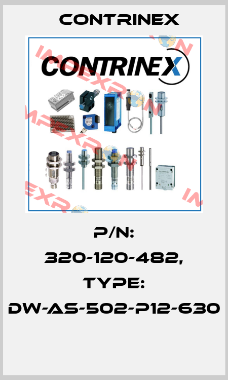 P/N: 320-120-482, Type: DW-AS-502-P12-630  Contrinex