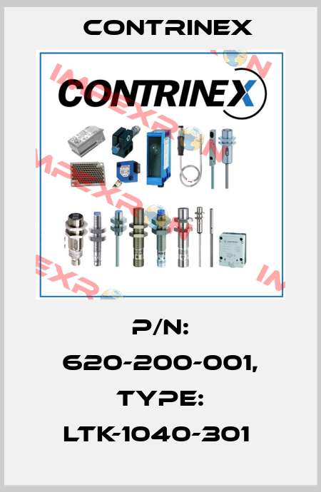 P/N: 620-200-001, Type: LTK-1040-301  Contrinex