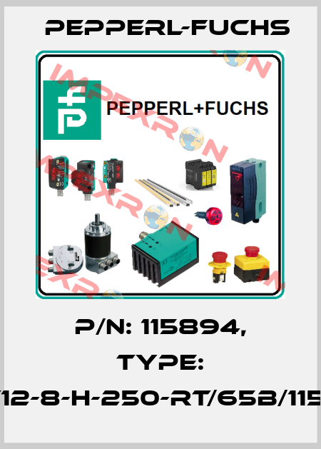 p/n: 115894, Type: MLV12-8-H-250-RT/65b/115/128 Pepperl-Fuchs