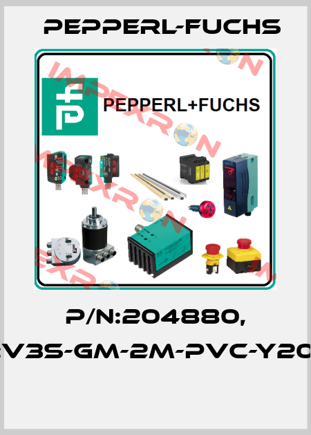 P/N:204880, Type:V3S-GM-2M-PVC-Y204880  Pepperl-Fuchs