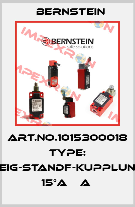 Art.No.1015300018 Type: NEIG-STANDF-KUPPLUNG 15°A    A  Bernstein