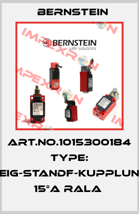 Art.No.1015300184 Type: NEIG-STANDF-KUPPLUNG 15°A RALA  Bernstein