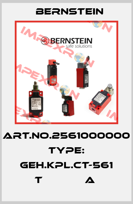 Art.No.2561000000 Type: GEH.KPL.CT-561 T             A  Bernstein