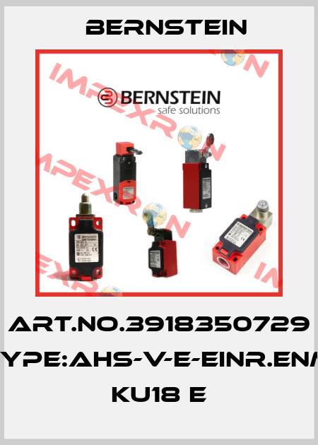 Art.No.3918350729 Type:AHS-V-E-EINR.ENM KU18 E Bernstein