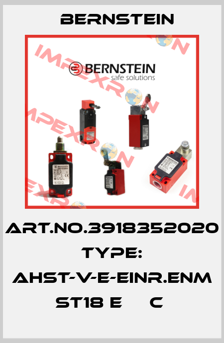 Art.No.3918352020 Type: AHST-V-E-EINR.ENM ST18 E     C  Bernstein