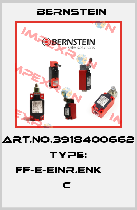 Art.No.3918400662 Type: FF-E-EINR.ENK                C  Bernstein