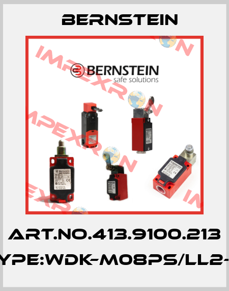Art.No.413.9100.213 Type:WDK–M08PS/LL2–2 Bernstein