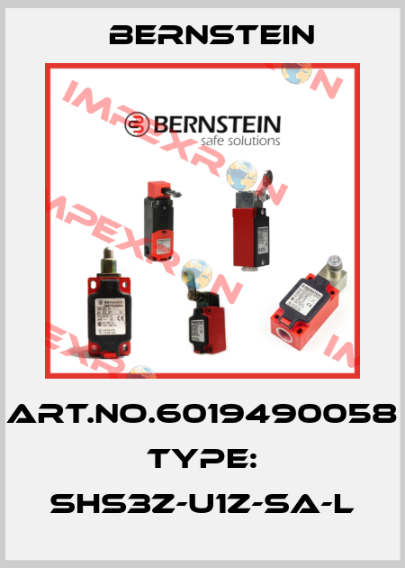 Art.No.6019490058 Type: SHS3Z-U1Z-SA-L Bernstein