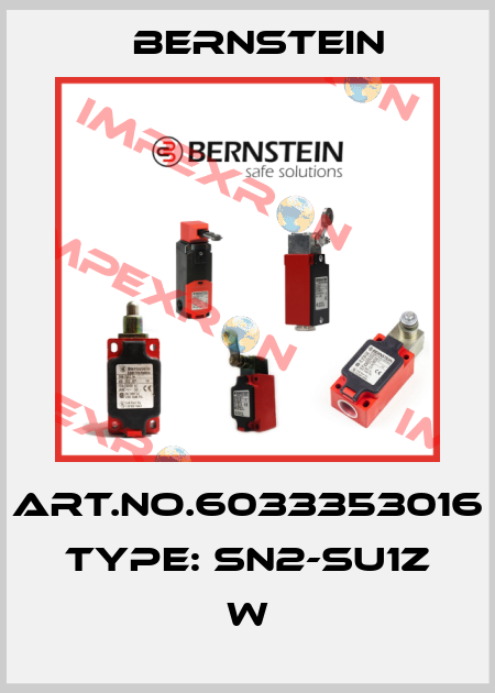 Art.No.6033353016 Type: SN2-SU1Z W Bernstein