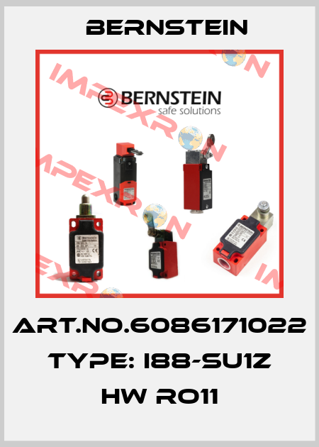 Art.No.6086171022 Type: I88-SU1Z HW RO11 Bernstein