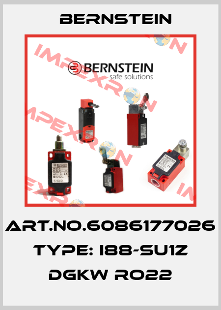 Art.No.6086177026 Type: I88-SU1Z DGKW RO22 Bernstein