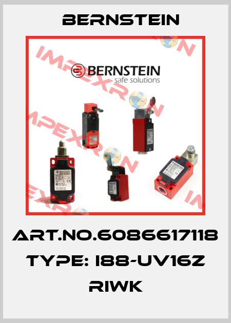 Art.No.6086617118 Type: I88-UV16Z RIWK Bernstein