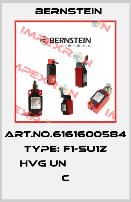 Art.No.6161600584 Type: F1-SU1Z HVG UN               C Bernstein