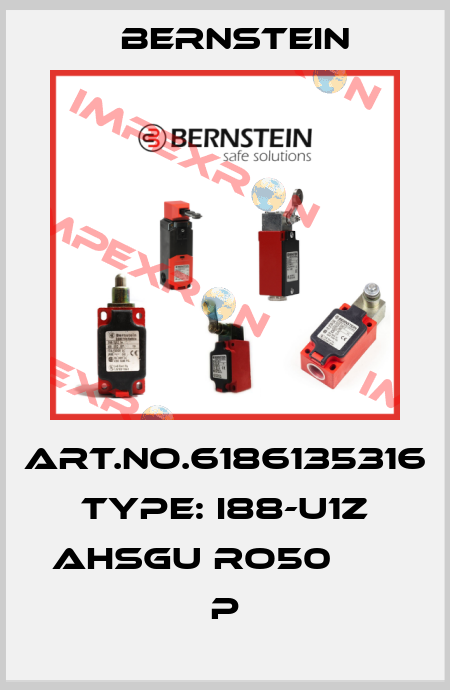 Art.No.6186135316 Type: I88-U1Z AHSGU RO50           P Bernstein