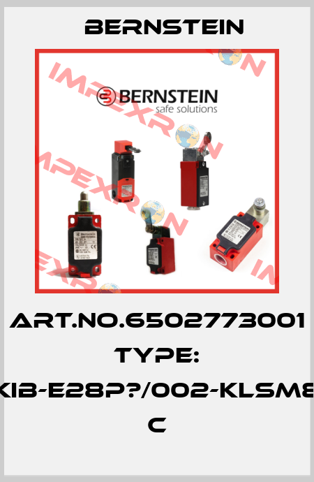 Art.No.6502773001 Type: KIB-E28P?/002-KLSM8          C Bernstein