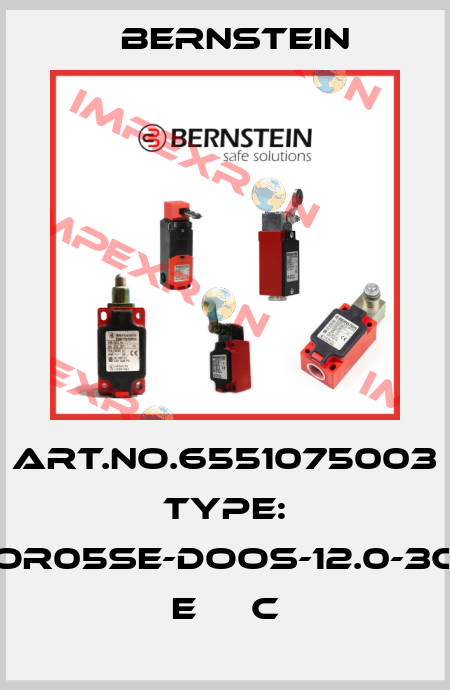 Art.No.6551075003 Type: OR05SE-DOOS-12.0-3C    E     C Bernstein