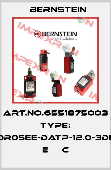 Art.No.6551875003 Type: OR05EE-DATP-12.0-3DE   E     C Bernstein