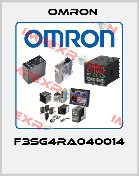 F3SG4RA040014  Omron