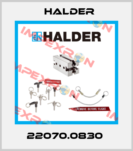 22070.0830  Halder