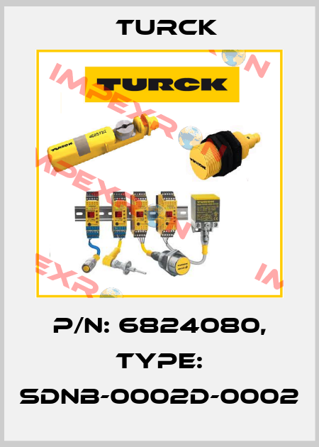 p/n: 6824080, Type: SDNB-0002D-0002 Turck