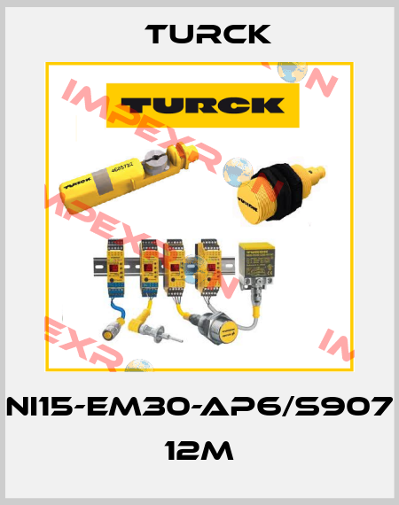 NI15-EM30-AP6/S907 12M Turck