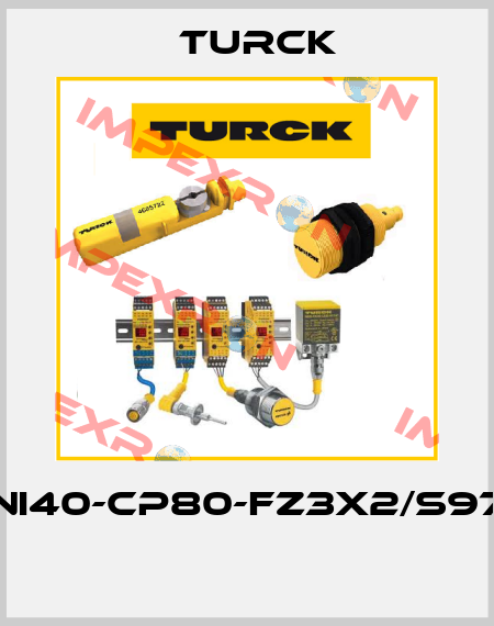 NI40-CP80-FZ3X2/S97  Turck