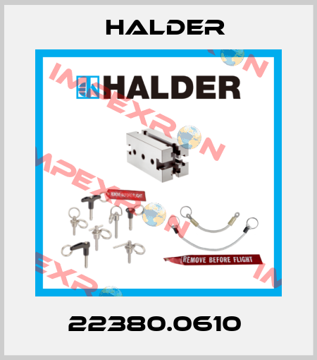 22380.0610  Halder