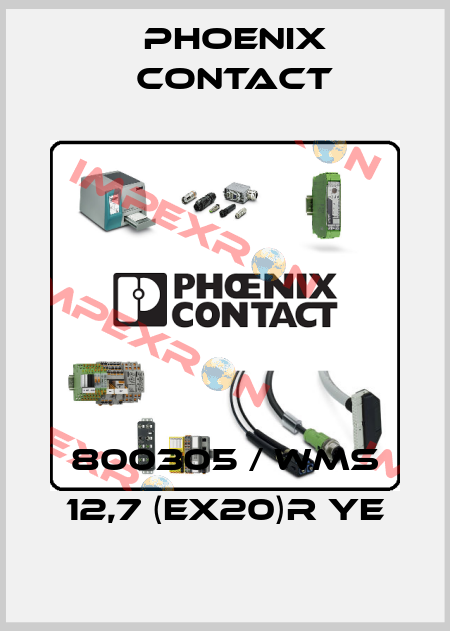 800305 / WMS 12,7 (EX20)R YE Phoenix Contact