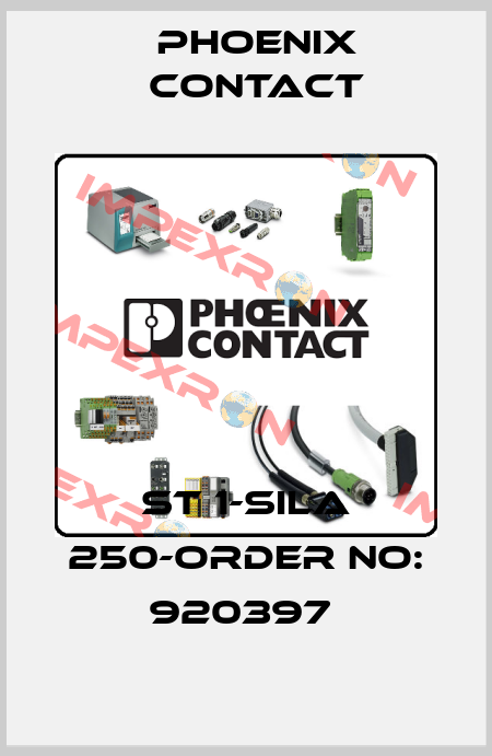 ST 1-SILA 250-ORDER NO: 920397  Phoenix Contact