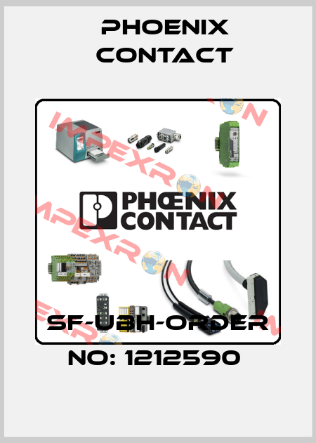SF-UBH-ORDER NO: 1212590  Phoenix Contact