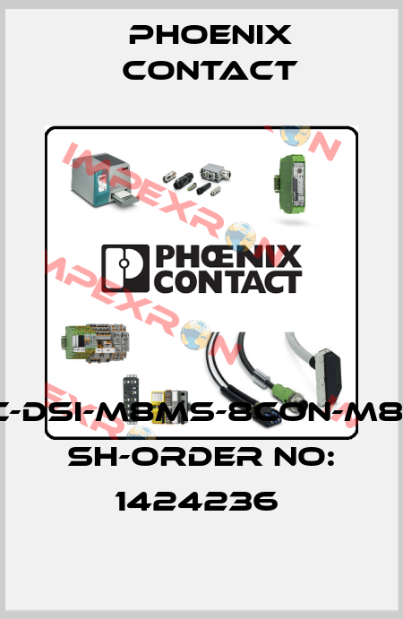 SACC-DSI-M8MS-8CON-M8-L180 SH-ORDER NO: 1424236  Phoenix Contact