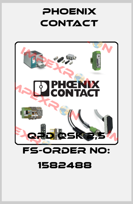 QPD QSK 2,5 FS-ORDER NO: 1582488  Phoenix Contact
