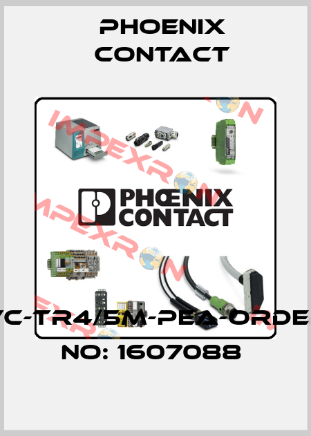 VC-TR4/5M-PEA-ORDER NO: 1607088  Phoenix Contact