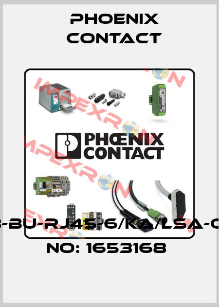 VS-08-BU-RJ45-6/KA/LSA-ORDER NO: 1653168  Phoenix Contact
